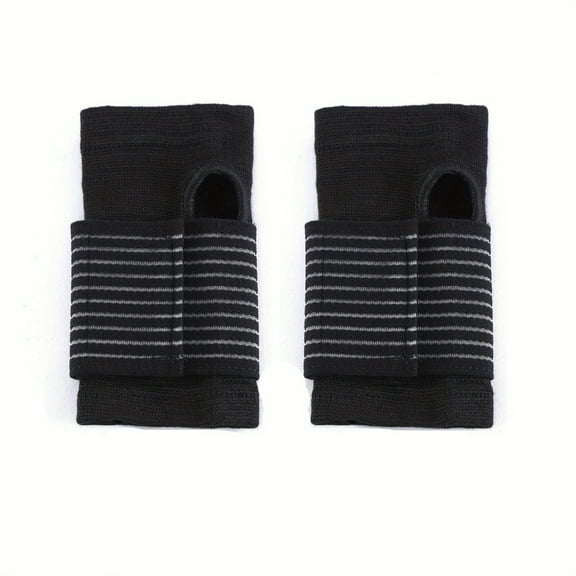 Estbridge 2 Pcs Premium Elastic Guard Support - Hand & Wrist Braces for Sprain Protection and Safety - Adjustable Breathable and Comfortable Sports Accessories