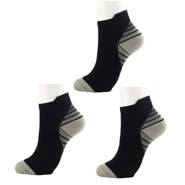 Estbridge 3 Pairs Compression Short Socks Women Men Stockings Varicose Foot Socks Sport Ankle Summer
