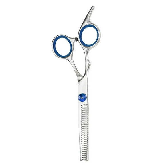 Estbridge 4CR Hair Scissor Salon Styling Professional Hair Shears Tools (Thinning Blue)