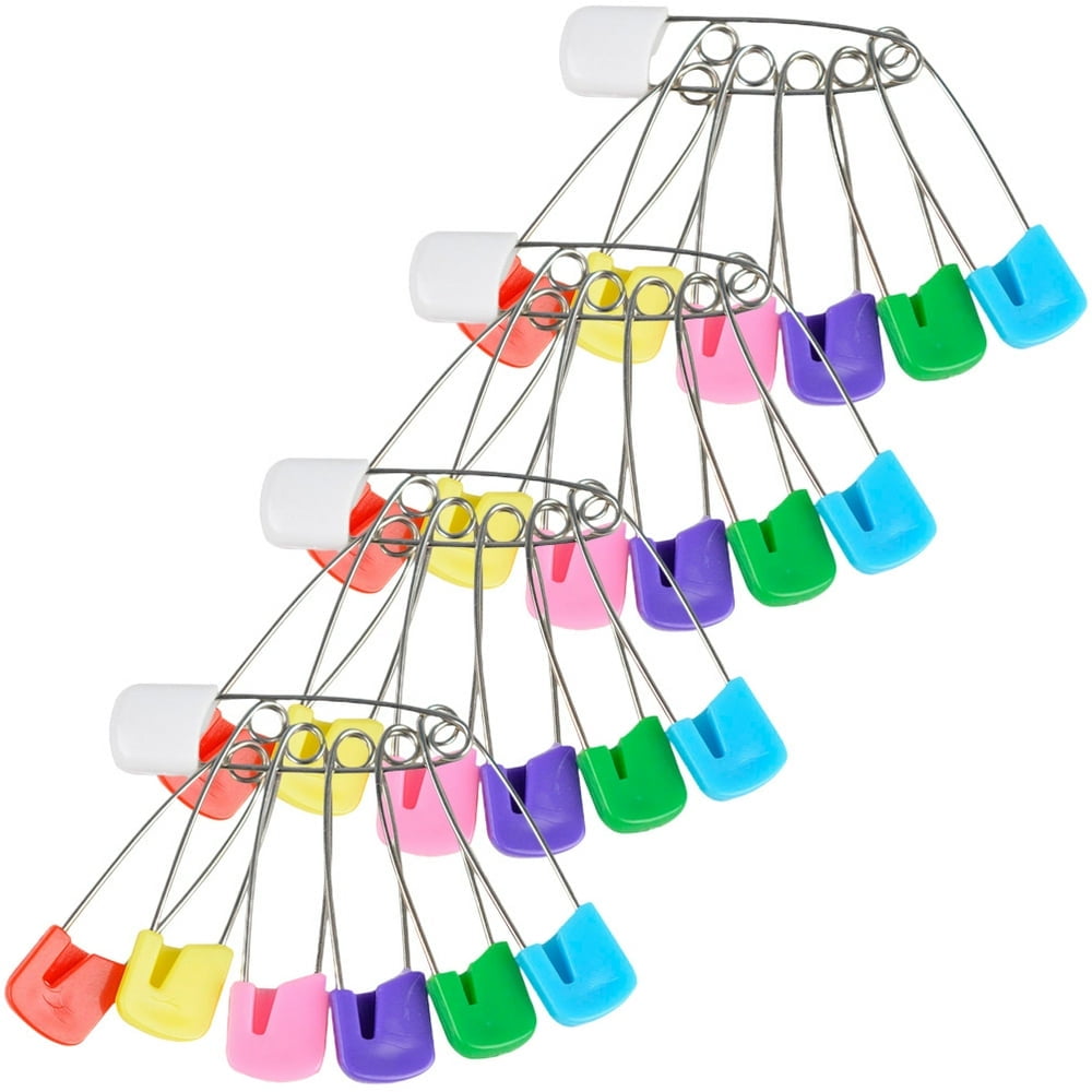 Estbridge 50 Pcs Baby Pin Safety Pins for Clothing Child Adjustable ...