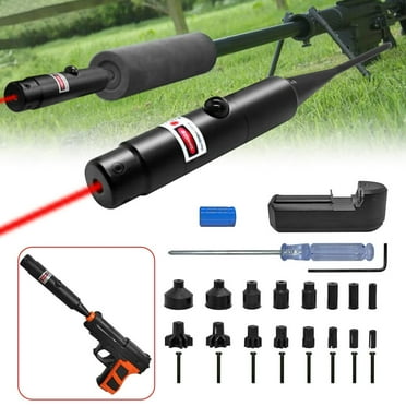 Estbridge Red Laser Boresighter Kit .177 -.78 Caliber Li-ion Battery Charger Bore Sighter