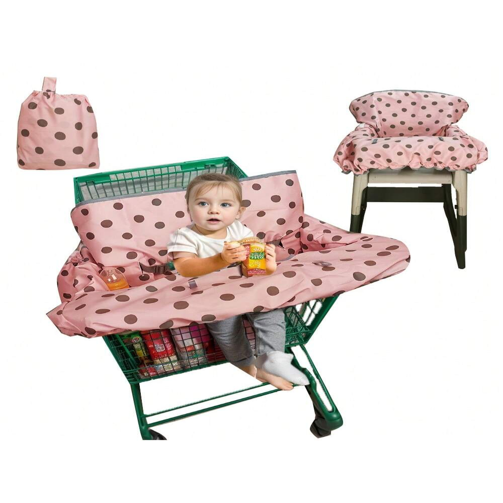Estbridge Shopping Cart Cover For Baby Girl Infant High Chair Cover