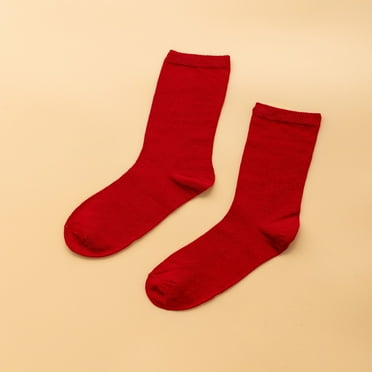 Estbridge Solid Crew Socks