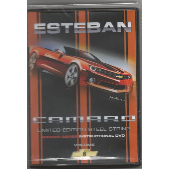 Esteban Camaro Limited Edition Steel String Master Series DVD, Volume 6 NEW