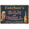 thumbnail image 1 of Esteban's Green Bar and Grill Sign 16 x 24 Matte Finish Metal 116240044771, 1 of 1