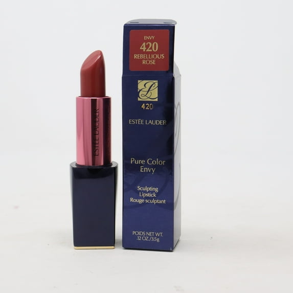 Estee Lauder Pure Color Envy Sculpting Lipstick 0.12oz 420 Rebellious Rose New
