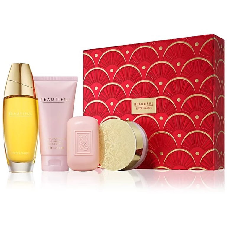 Estée Lauder, Beautiful 4-Piece Fragrance Gift Set, 3.4 fl oz
