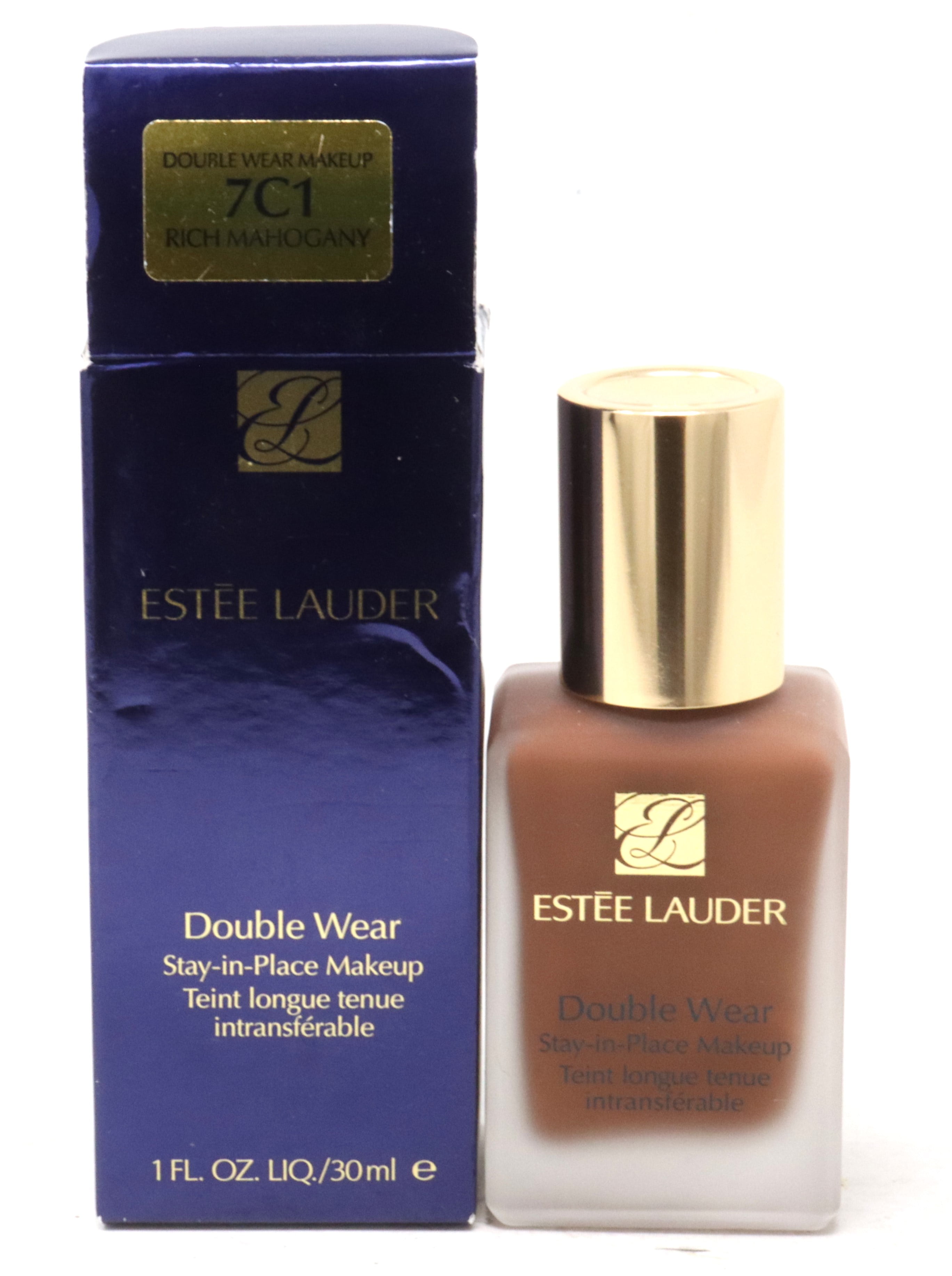 Estee Lauder Double Wear Stay-In-Place Makeup 1oz 7C1 Rich Mahogany New With Box