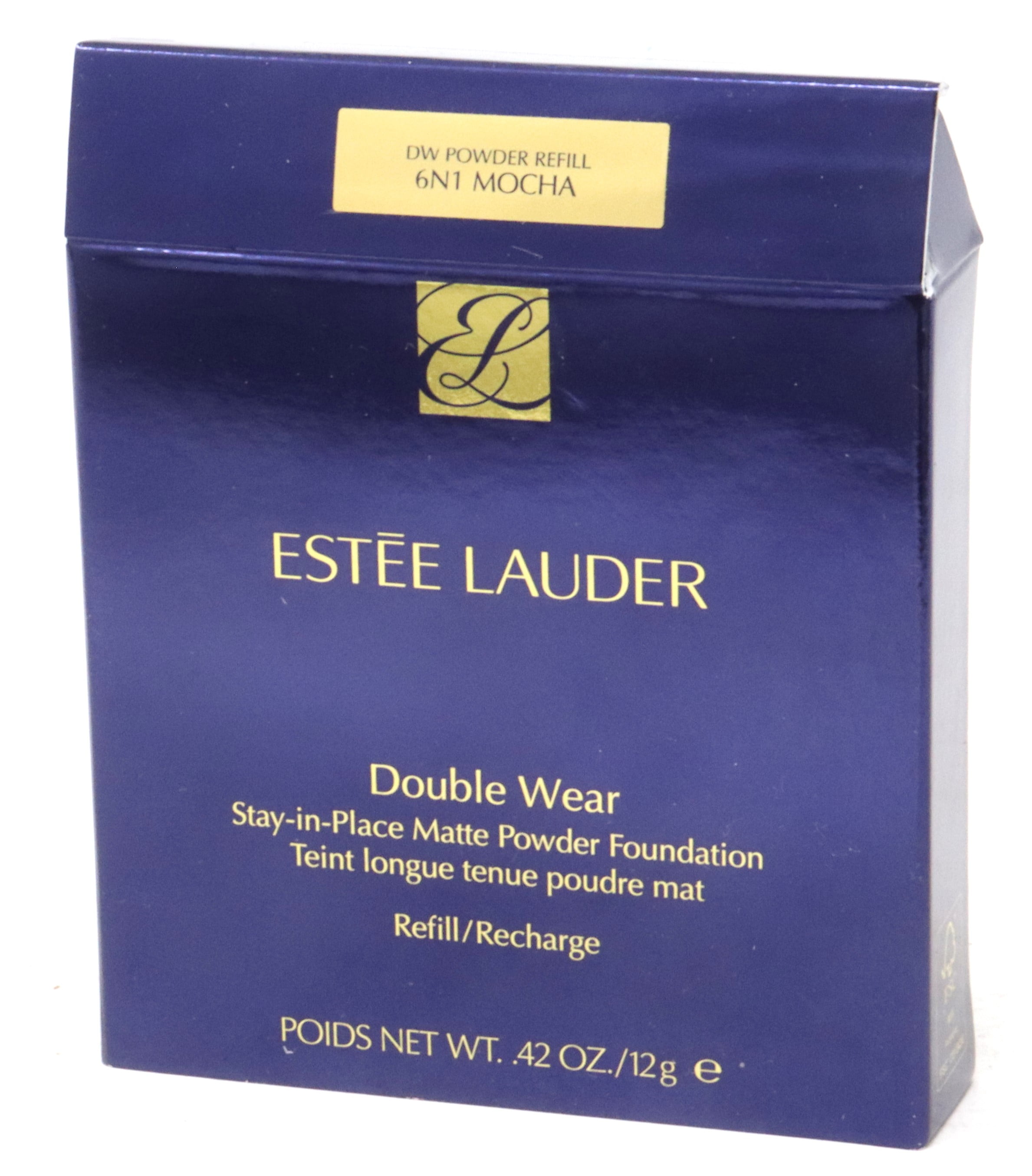 Estee Lauder Double Wear Stay-In-Place Powder Foundation 0.42oz 6N1 Mocha New Refill