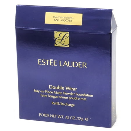Estee Lauder Double Wear Stay-In-Place Powder Foundation 0.42oz 6N1 Mocha New Refill