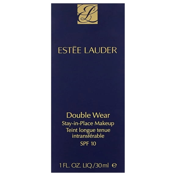 Estee Lauder Double Wear Stay-in-Place Makeup SPF 10, 1W1 Bone, 1 oz