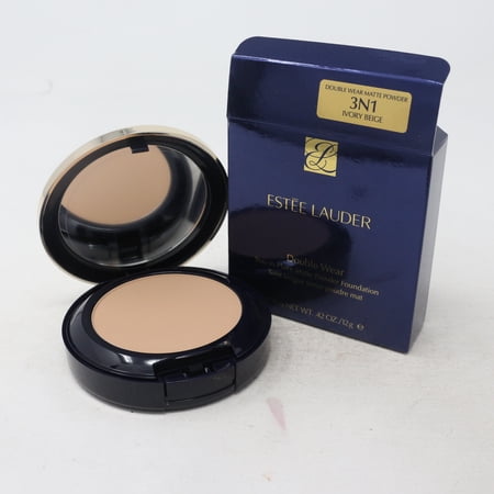 Estee Lauder Double Wear Stay-in-Place Matte Powder Foundation SPF10, 1N2 Ecru, 0.42 oz