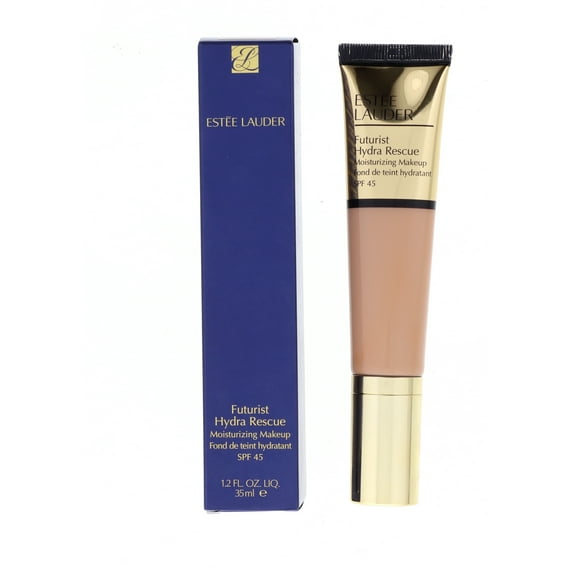 ESTEE LAUDER FUTURIST FOUNDATION 1.2 OZ WHEAT ESTEE LAUDER/FUTURIST HYDRA RESCUE MOISTURIZING MAKEUP 3N2 WHEAT 1.2 OZ BROAD SPECTRUM SPF 45