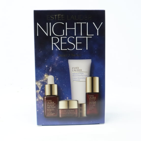 Estee Lauder Nightly Reset Repair + Renew 4Pcs Set / New With Box