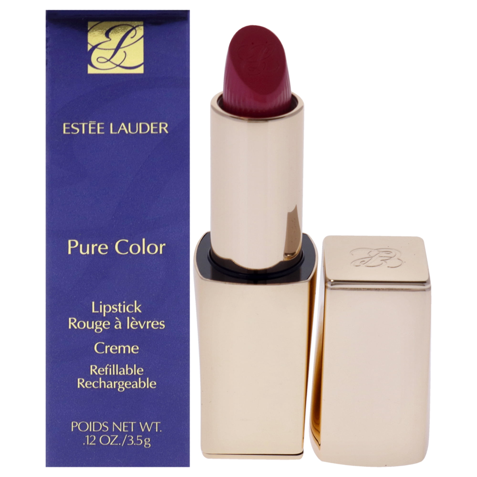 Estee Lauder Pure Color Creme Lipstick - 220 Powerful , 0.12 oz Lipstick