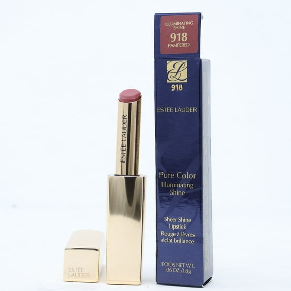 Estee Lauder Pure Color Illuminating Shine Lipstick 0.06oz 918 Pampered New