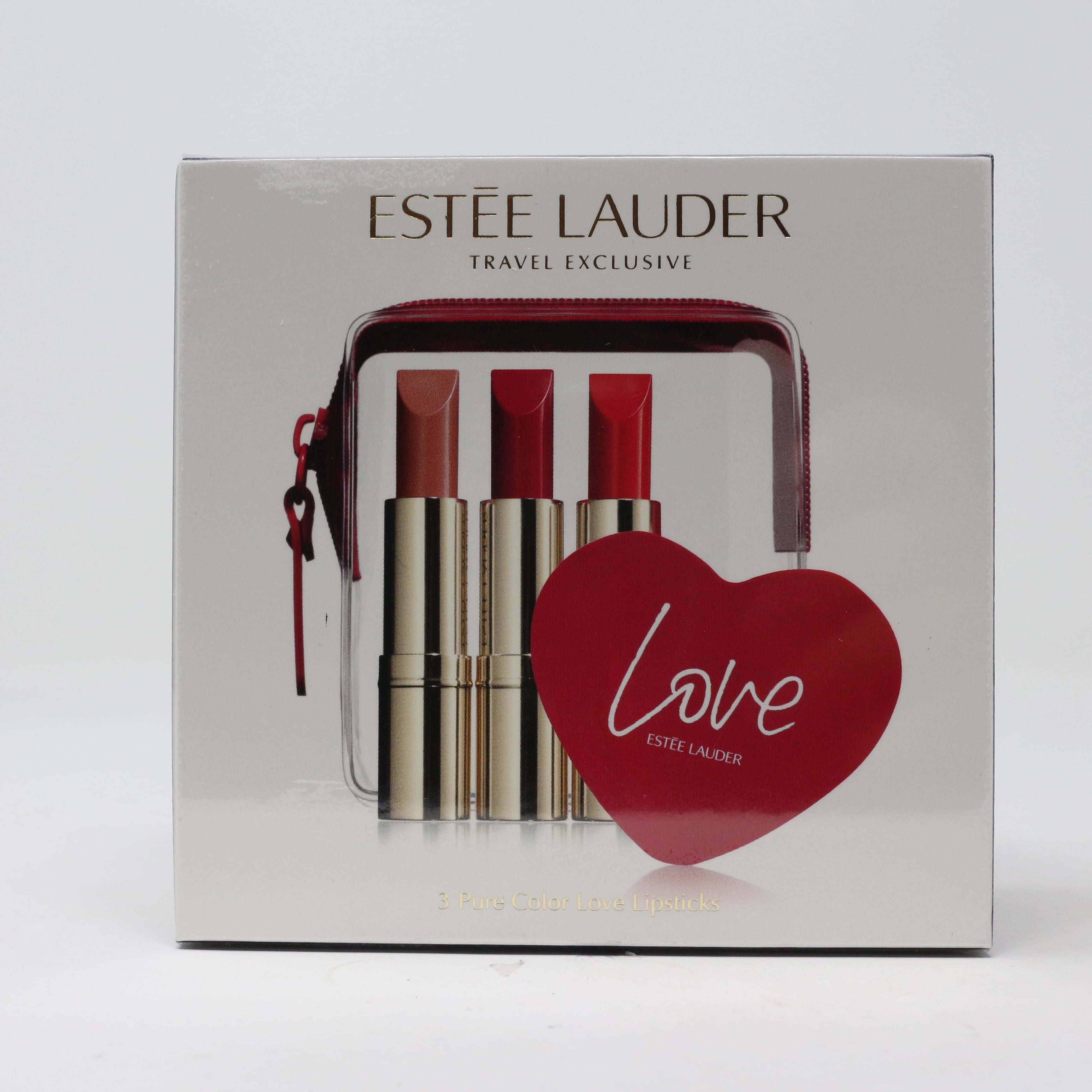 Estee Lauder Pure Color Love 4-Piece Lipstick Set New In Box