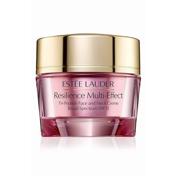 ESTEE LAUDER RESILIENCE MULTI-EFFECT ANTI AGING CREAM 2.5 OZ ESTEE LAUDER/RESILIENCE MULTI-EFFECT TRI-PEPTIDE FACE&NECK CREAM 2.5 OZ BROAD SPECTRUM SPF 15 NORMAL/COMBINATION SKIN