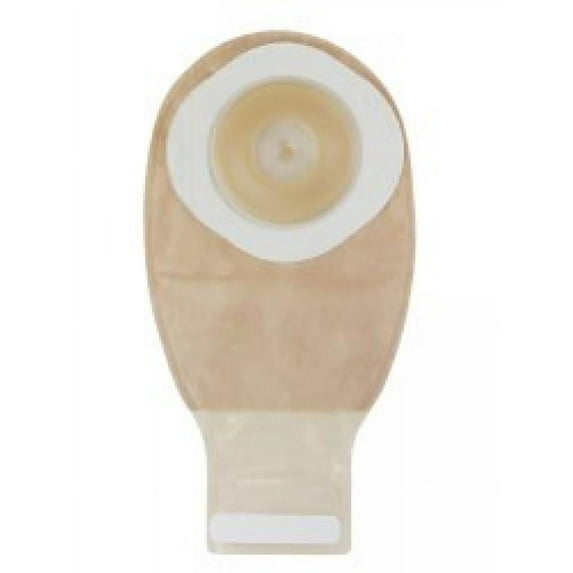 Esteem + Filtered Ostomy Pouch, One-Piece System, 12 Inch Length, 1 Inch Stoma, Drainable, Convex, Pre-Cut, 10 Count