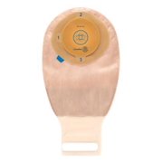 Esteem + Ostomy Pouch, One-Piece System, 12 Inch Length, 3/4 to 1-1/8 Inch Stom,a Drainable, Mold-to-Fit, Transparent, 10 Count