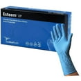 Esteem xp powderfree, nitrile exam gloves, 12", nonsterile, large