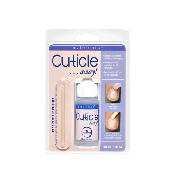 Esteemia Cuticle Away Remover, 1 Fl Oz