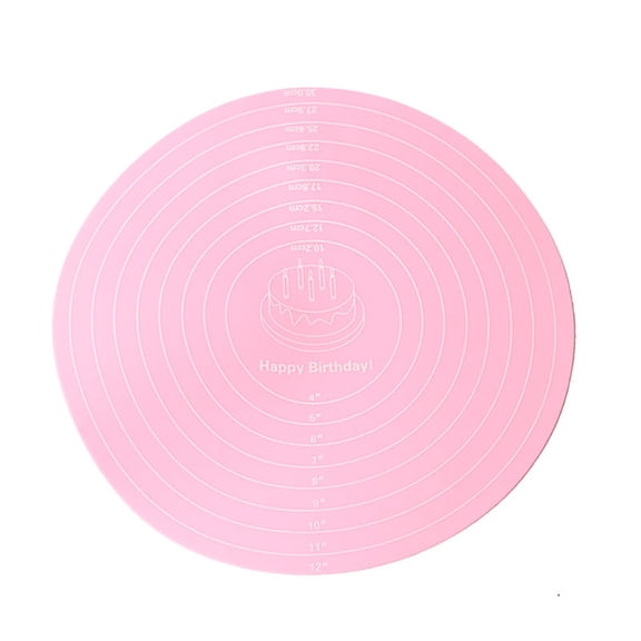 Esterilla antiadherente de 12 pulgadas para amasar masa de fondant y repostería