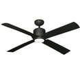 thumbnail image 1 of Estero 52 in. Integrated LED Indoor/Outdoor Oil Rubbed Bronze Ceiling Fan with Light and Remote Control, 1 of 1