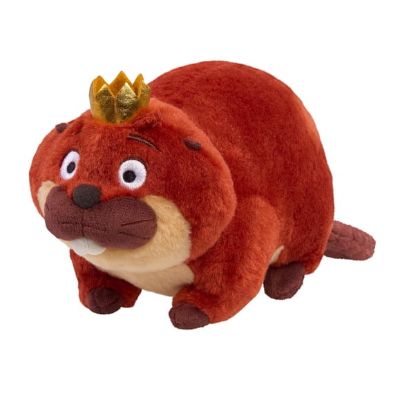 Esterze Hoppers King George Plush 8x5" - Cute Stuffed Animal Toy for Fans, Soft Cuddle Climbing Plushies Figure, Cozy Adventures Pillow, Brown