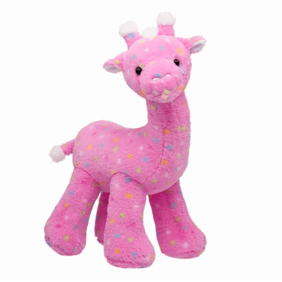 Esterze Pink Frosted Animal Cookie Giraffe Stuffed Animal, Pink Giraffe Plushie