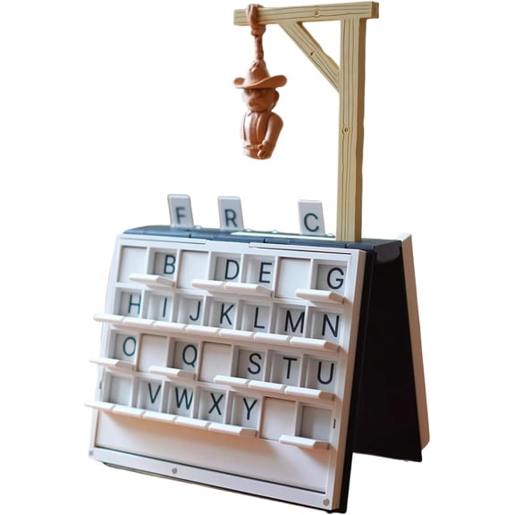 Esterze Playbook'd Chess, Hangman Game Magnetic, Hangman Board Game 3d, Portable Vocabulary Words Spelling Challenge Table Games With Book Design For Adults