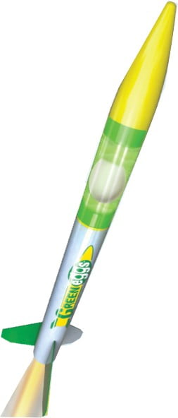 Estes 1718 Green Eggs beginner rocket bulk pack 12 - Walmart.com
