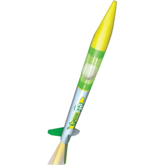 Estes 1718 Green Eggs beginner rocket bulk pack 12