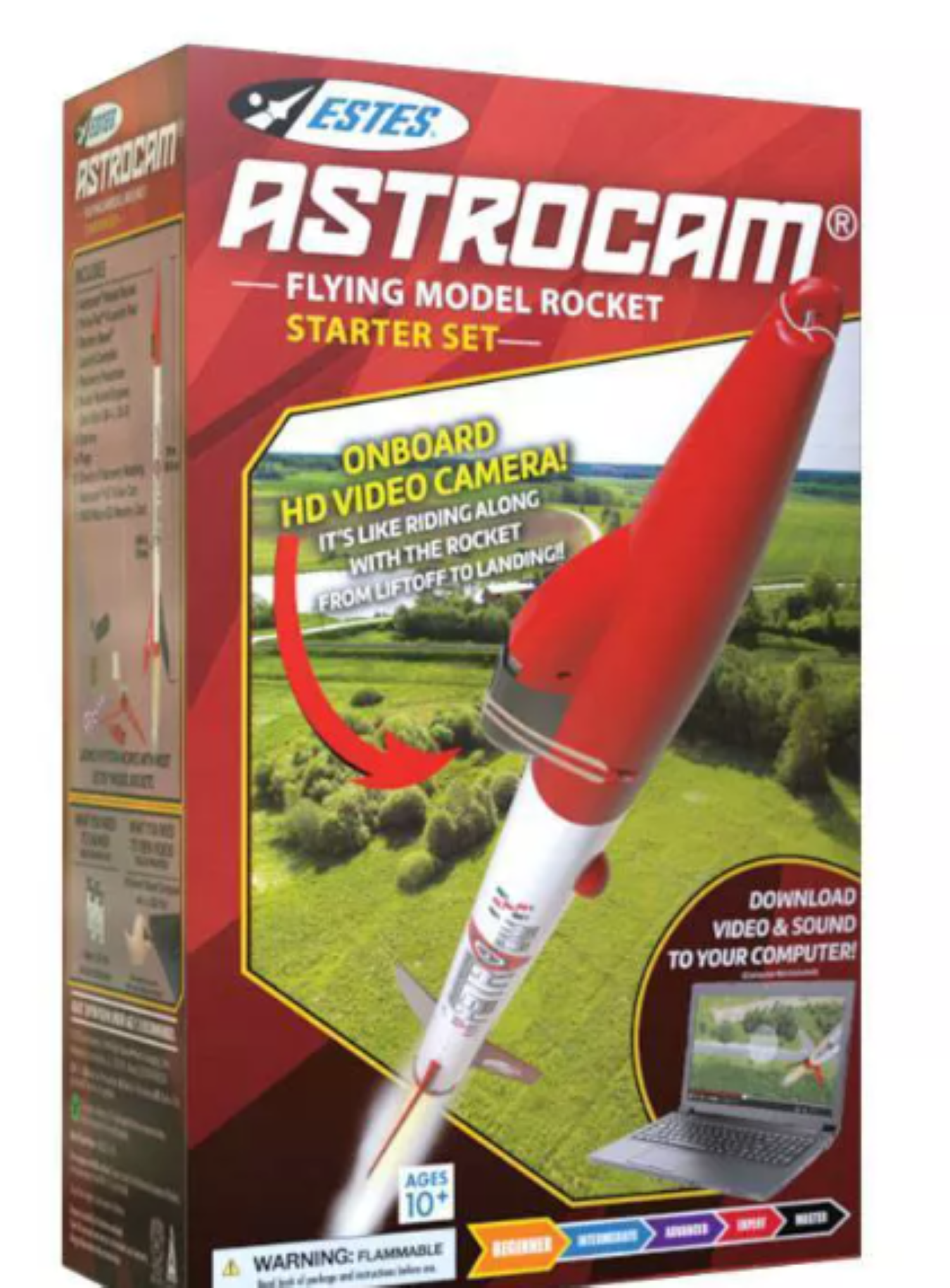 Estes Model Rockets Camera Estes AstroCam Video Camera Rocket Starter Set for Hobbyists - Walmart ...