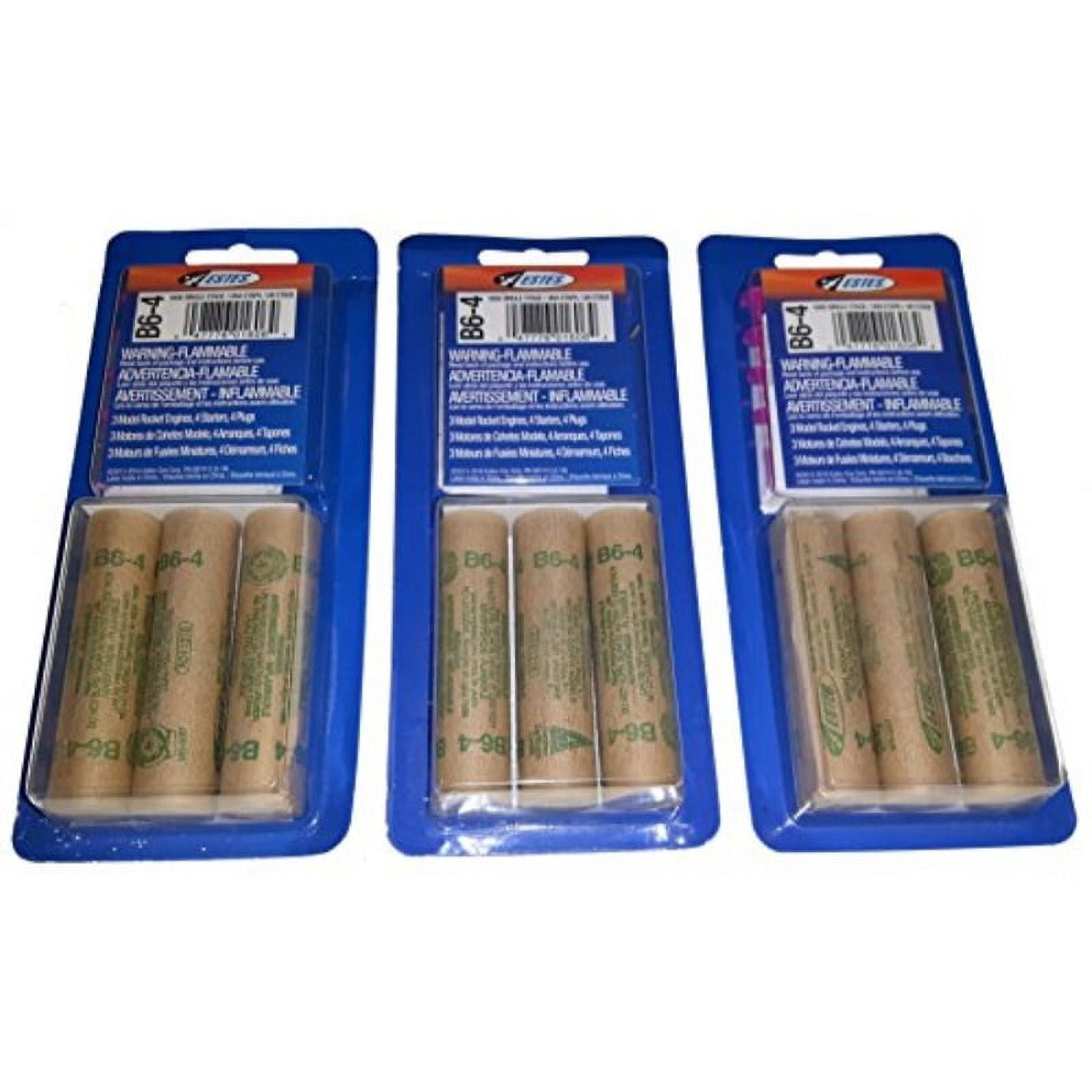 Estes B64 Mini Bulk Pack 3 Packs of 3 for 9 Engines / Motors with