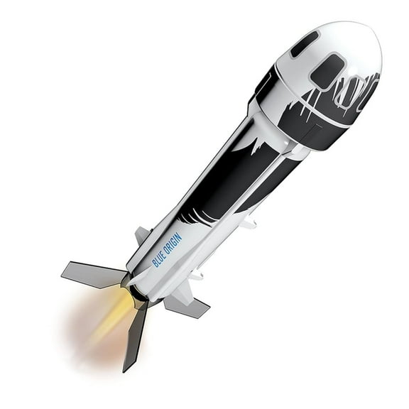 Estes Blue Origin New Shepard Model Rocket Kit, 1/166 Scale