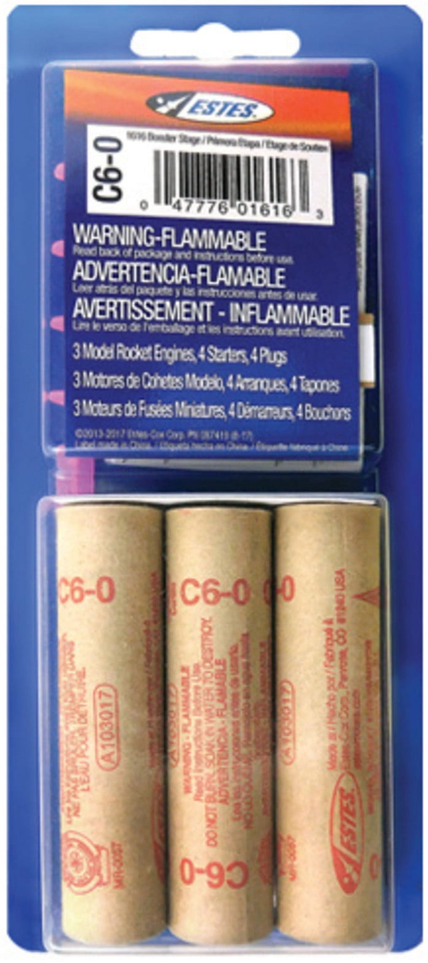 Estes C60 Engine Pack (3 Engines)