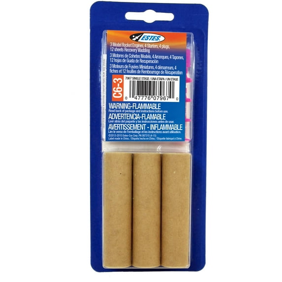 Estes C6-5 Engine Flight Pack