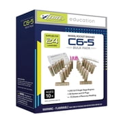Estes C6-5 Model Rocket Engine Bulk Pack - Includes 24 Engines with Starters, Plugs, and Recovery Wadding (1789)