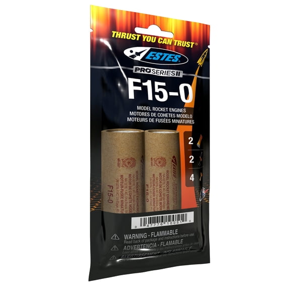Estes F15-0 Engines EST10051 / EST1650
