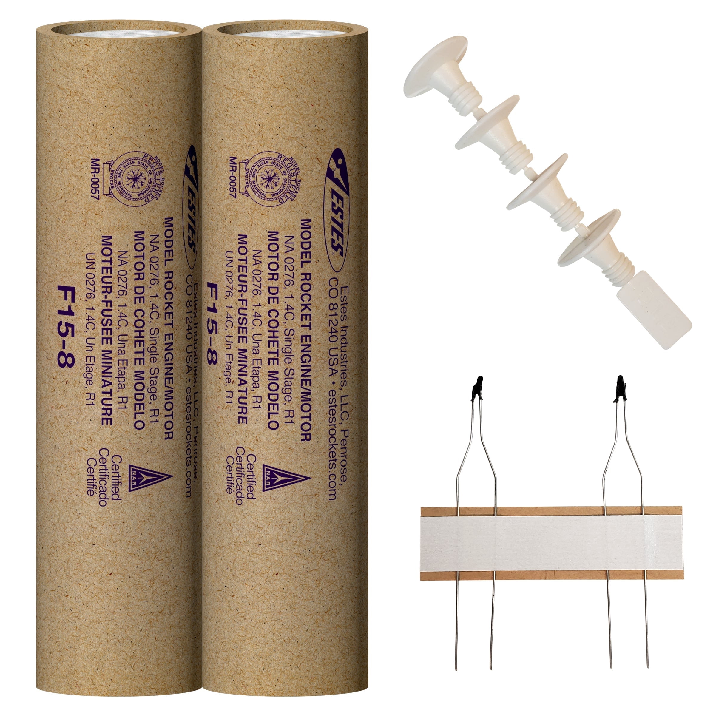 Estes F15-8 Model Rocket Engines, 29mm Diameter, 2 Engines with ...