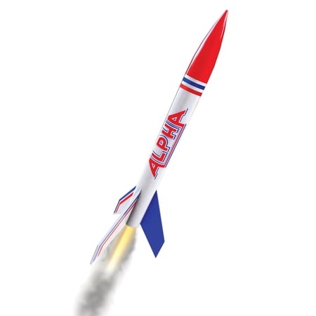 Estes Rockets 001756 Alpha Model Rocket Kit Intermediate Skill Level