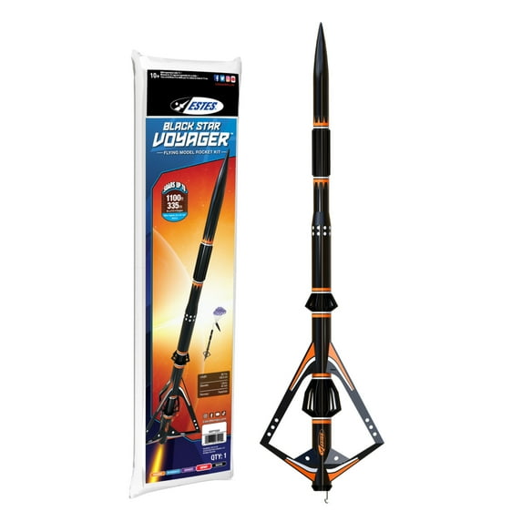Estes Rockets 007222 Black Star Voyager