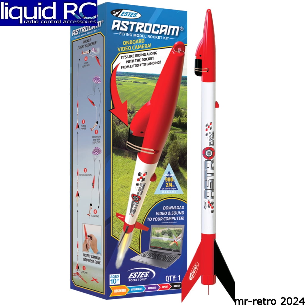 Estes Rockets EST7308 Astrocam Kit Camera Rocket Skill Level 1 Beginner