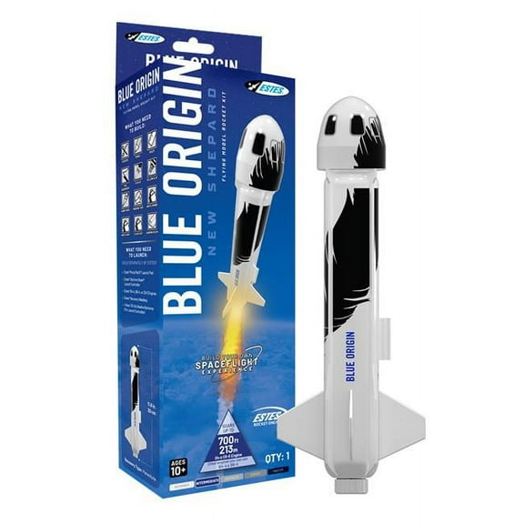 Estes 7315 Blue Origin Shepard Builder Kit Skill Level: Intermediate