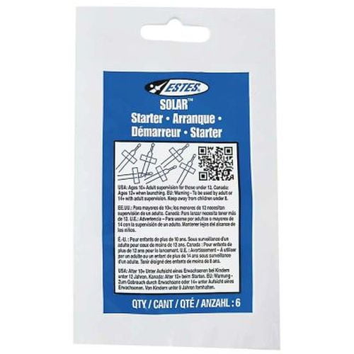 Estes Solar Starters for Model Rockets