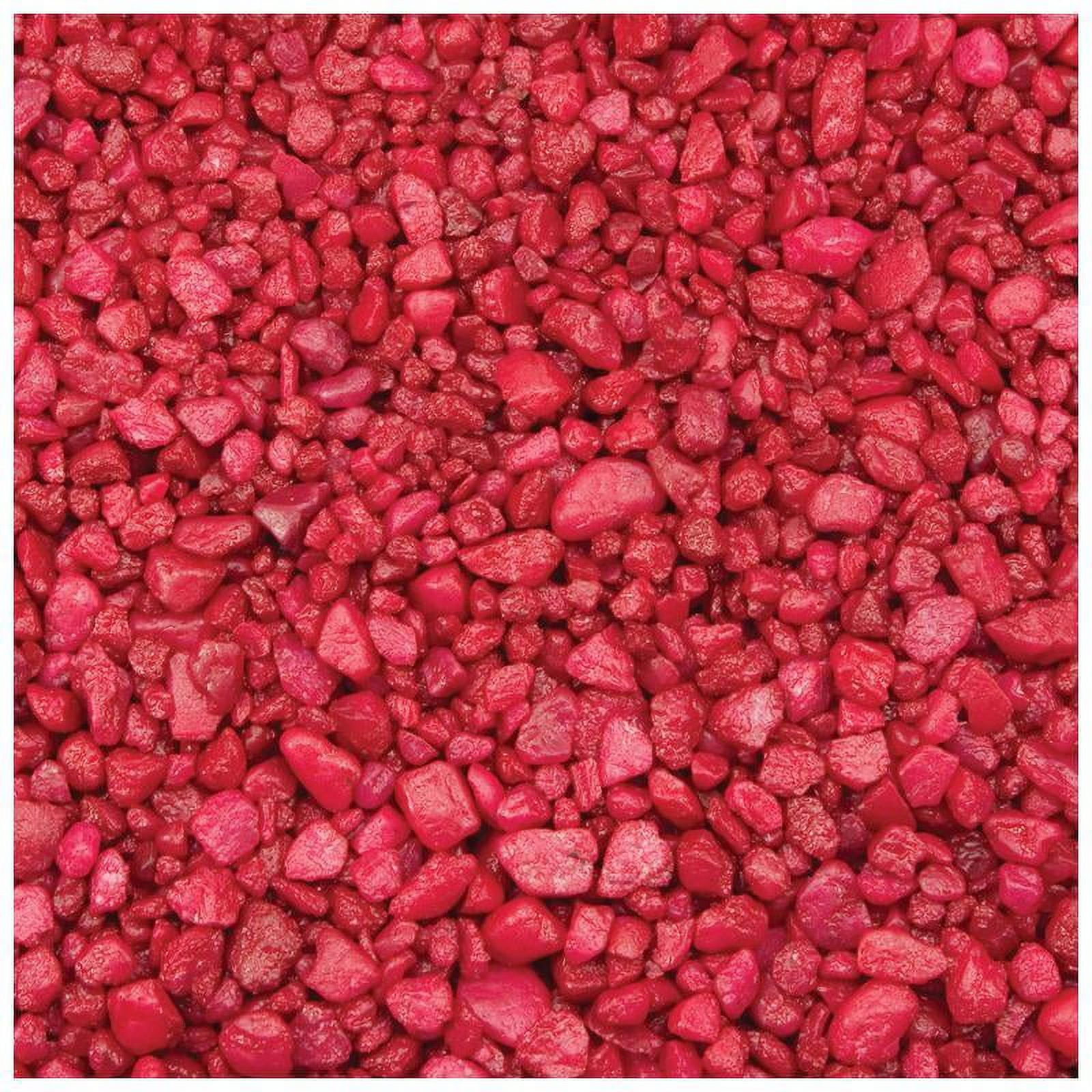 Estes Spectrastone Special Aquarium Gravel Red, 1ea/25 lb