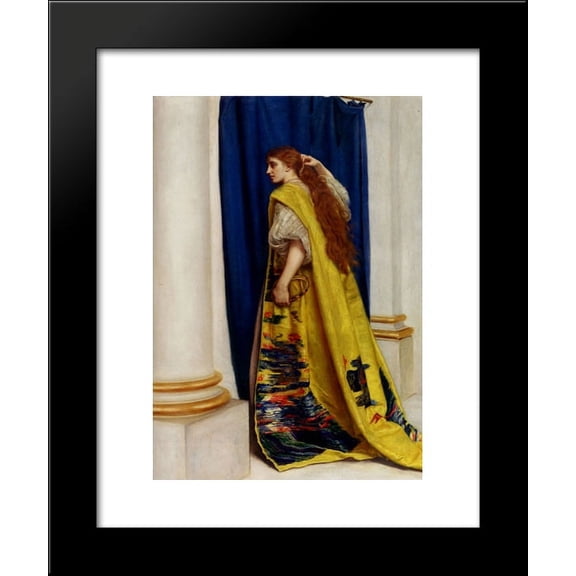Esther 20x24 Framed Art Print by Millais, John Everett