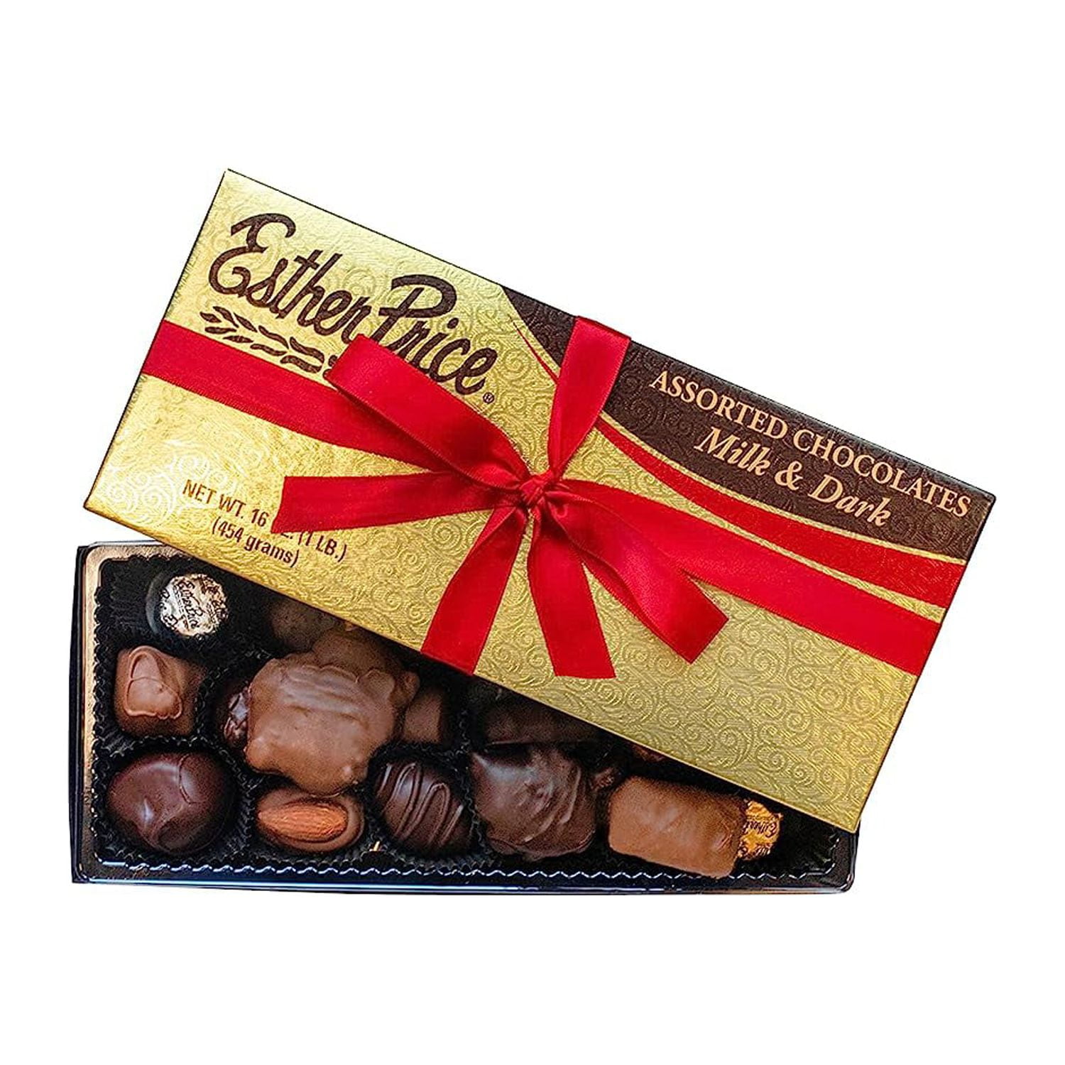 Esther Price Candies Light and Dark Chocolate Assortment