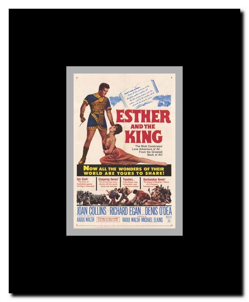 Esther and the King Framed Movie Poster